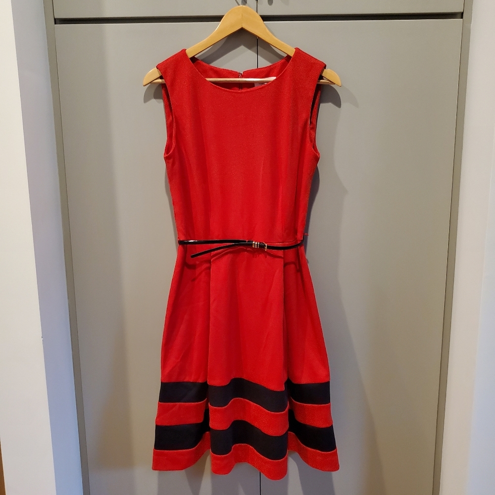 Calvin Klein Red Dress